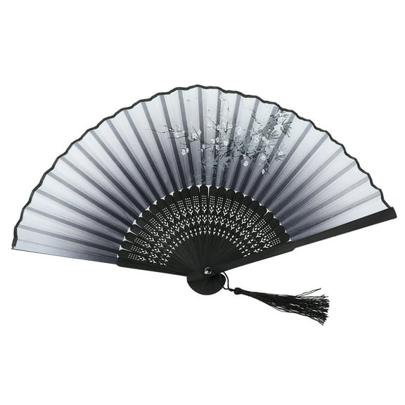 FRCOLOR 7 Inch Portable Foldable Hand Fan Chinese Style Hand Fan