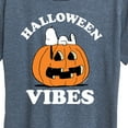 thumbnail image 3 of Peanuts - Halloween Vibes - Women's Short Sleeve Graphic T-Shirt, 3 of 6