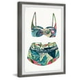 thumbnail image 2 of Parvez Taj Tropic Heaven Swimsuit Framed Wall Art, 2 of 6