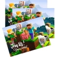 thumbnail image 4 of 24PCS Pixel Birthday Invitations,Pixelated Video Game Party Invitations Birthday Party Supplies Decoration (Invitations 5), 4 of 5
