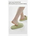 thumbnail image 4 of Cloud Slippers Women Men Massage Shower Bathroom Non Slip Quick Drying Open Toe Super Soft Comfy Thick Sole Home Cushion Slide Sandals Indoor Outdoor, 4 of 10
