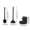 thumbnail image 5 of Removable Toilet Plunger and Brush Set with Organizer for Clean Bathrooms, 5 of 9
