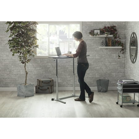 Calico Designs Sierra Adjustable Height Desk with 2 Locking Casters