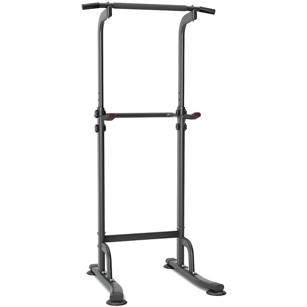 Power Tower Adjustable Height Pull Up & Dip Station Multi-Function Home Strength Training
