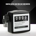 thumbnail image 4 of Mechanical Fuel Gauge 4-Digit Fuel Flow Mechanical Fuel Flow Meter 25Mm (1 inch Internal Thread) 5-30 GPM/20-120L/Min, 4 of 8