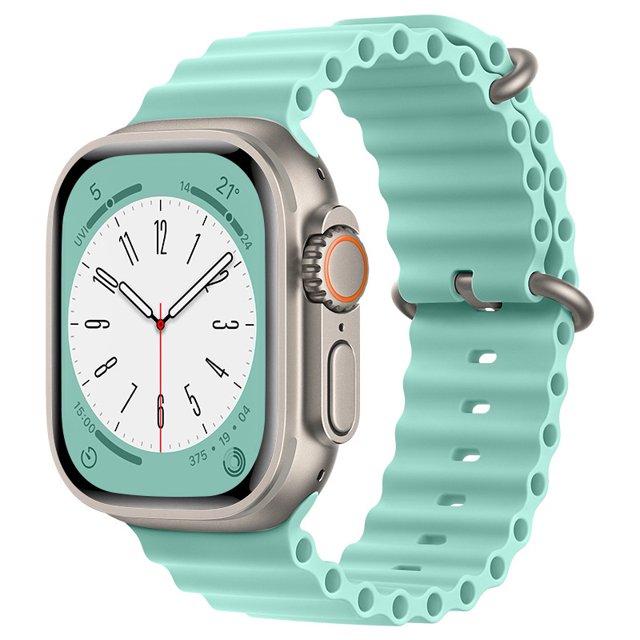 42 colores Ocean Band para Apple Watch Series 8 ultra 49mm 45mm 41mm Smartwatch Smart Watch 44mm 40m 42mm 38mm Accesorios iWatch 7 6 se 5 Deng Xun unisex