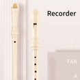 thumbnail image 3 of CEORPER Vertical Flute 8 Hole Soprano Recorder Clarinet Descant Recorders Professional Woodwind Instruments Treble Flute, 3 of 9