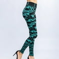 thumbnail image 2 of Utoimkio Clearance High Waisted Camouflage Yoga Leggings for Women Summer Tummy Control Workout Athletic Running Yoga Pants for Women, 2 of 6