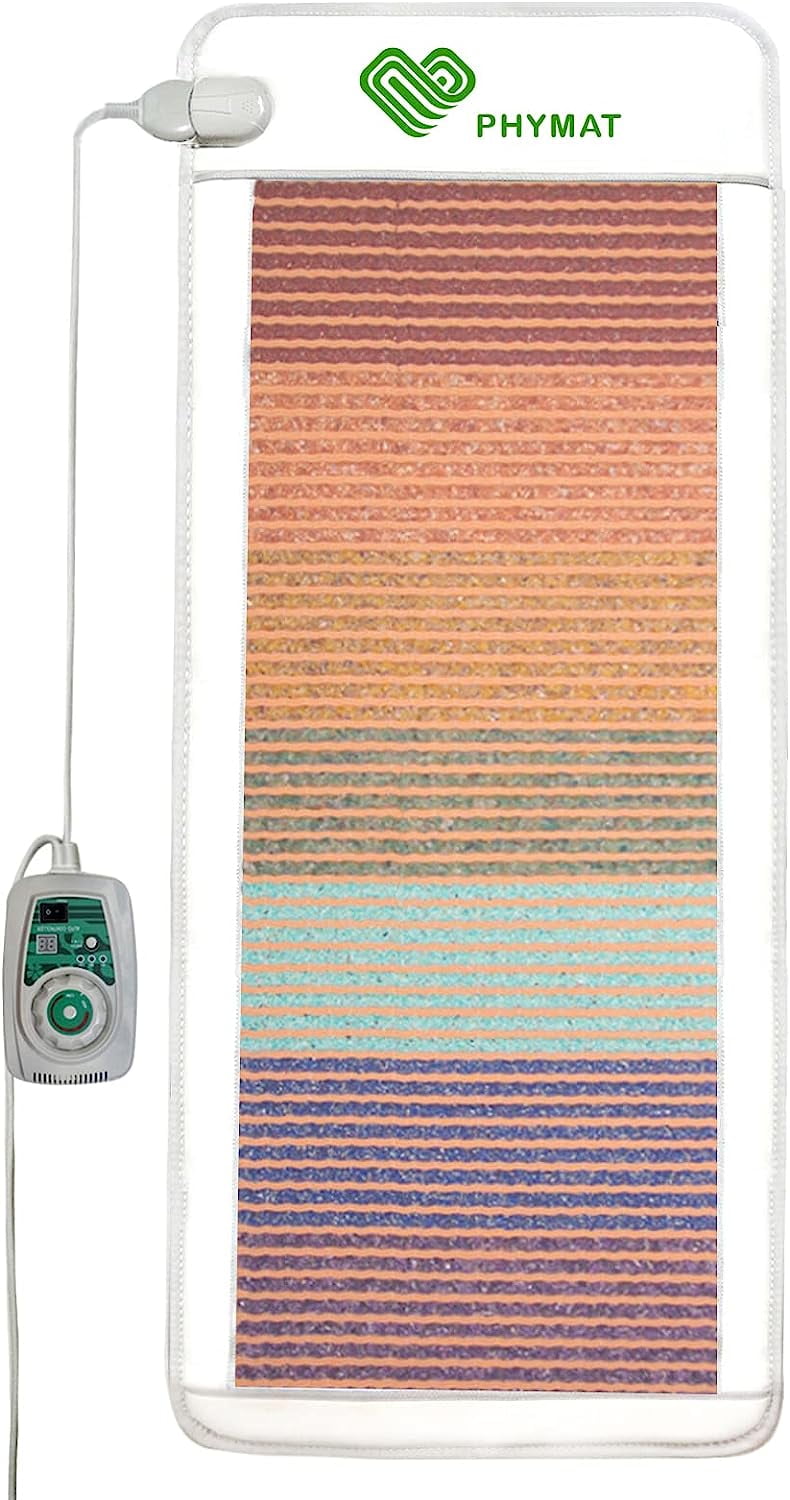 PHYMAT Infrared Heating Pad 7 Color Gemstone Crystal Far Infrared