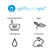 A Girl's Gotta Spa! Non-Greasy Moisturizing Shea Butter Body Lotion for Dry Skin Relief, Unscented, 8 Ounces