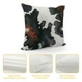 thumbnail image 4 of Milk Cow Square Cushion Covers Cow Print Pillow Covers Home Decor Black White Reversible Throw Pillow Covers Farmhouse Animal Outdoor Pillows Covers, 4 of 5