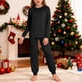 thumbnail image 2 of RXMEKW Girls Long Sleeve Tops, Solid Color Set for 5-14 Years, 2 of 9