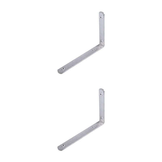 Soporte L Wosthever 4 Uds Engrosados Acero Inoxidable 125*84*25*5mm