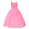 thumbnail image 2 of Vestido de disfraz de Glinda EleFairy para niñas de 5 a 6 años con accesorios, 2 of 8