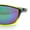 Black Green Frame - Green Mirror Lens, variant on Sport Wrap Sunglasses UV400 Mirror Lens Lightweight Active Eyewear Black Green Frame - Green Mirror Lens