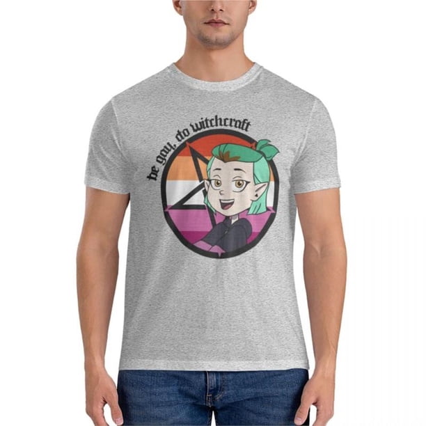 Amity-be Gay Do brujería Camiseta clásica con cuello redondo camisetas negras camisetas de sudor camisetas blancas lisas para hombres
