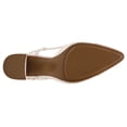 thumbnail image 7 of Anne Klein Brooklyn Pointed Toe Block Heel Slingback Heels for Women with Buckle Closure Cushioned Insole Closed Toe Dress Pumps, 7 of 7