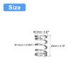 thumbnail image 2 of Unique Bargains Compression Spring, 5 Pack 304 Stainless Steel, 12mm OD, 1.6mm Wire, 20mm Length, 2 of 6