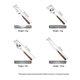 thumbnail image 4 of 4 pack Spoon and Forks Silverware Set With Walnut Wood Handle, Flatware Stainless Steel Cutlery Dinner Fork Spoon Knife Set, 4 of 5
