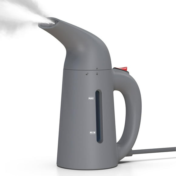 Vaporizador portátil para ropa BSWMHG @CE con depósito de agua de 180 ml, gris