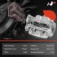 thumbnail image 2 of A-Premium Front Right Disc Brake Caliper Assembly with Bracket Compatible with Select Subaru Models - Legacy 2005-2017, Outback 2008-2014, B9 Tribeca, Forester, WRX, Tribeca, 2.0L 2.5L 3.0L 3.6L, 2 of 6