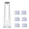 thumbnail image 1 of Kit de Inicio con Soporte para Filtro de Agua para Cafeteras Keurig 2.0 K-Express Essentials K-Supreme (Plus) K-Café K-Select K-Elite K-slim, Asa para Depósito de Agua con 6 Filtros, 1 of 6