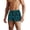 Pattern - Black Leaves, variant on COOFANDY Mens Bathing Suit Square Leg Swim Shorts Quick Dry Swimsuit Tight Swimwear with Liner