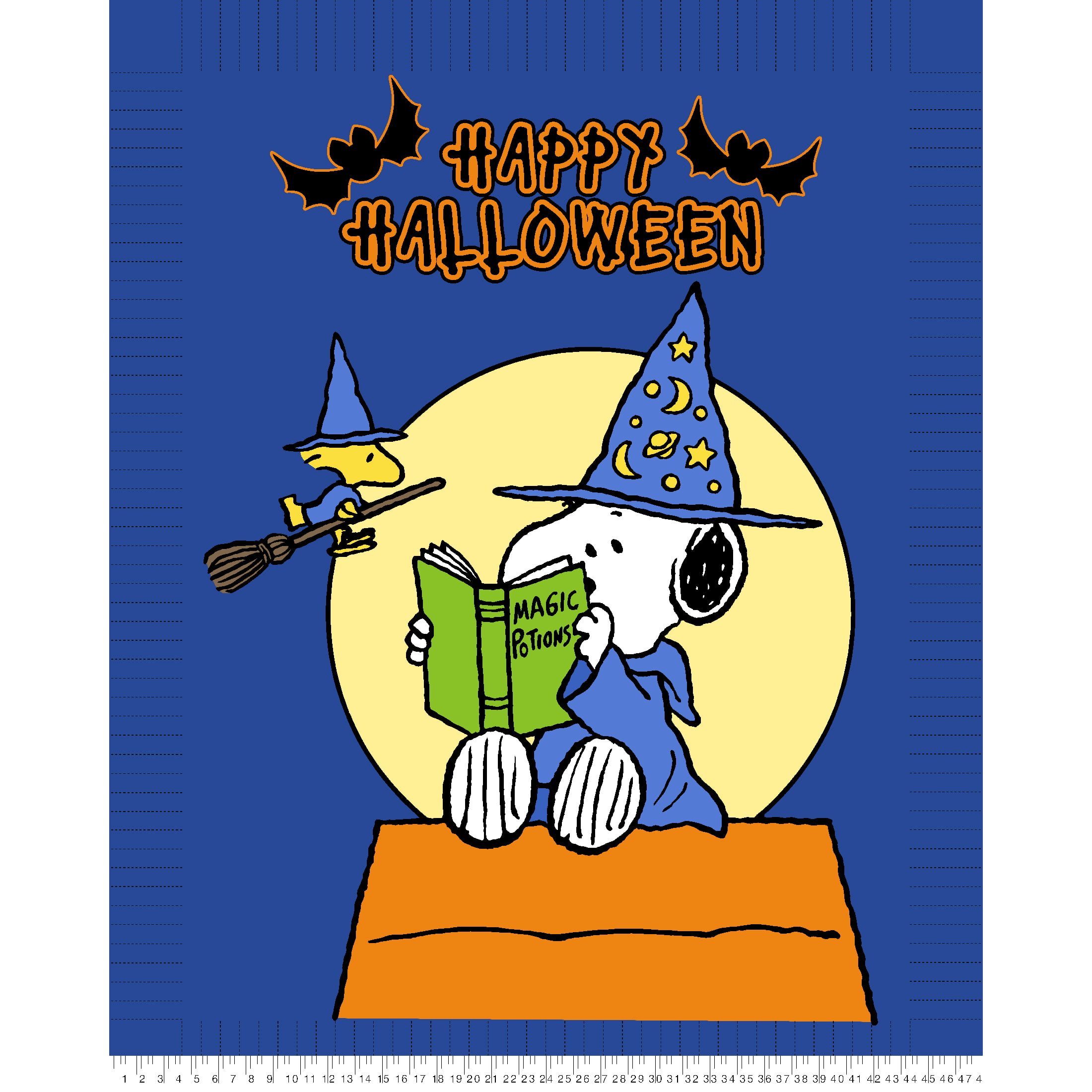 Peanuts Snoopy Halloween Magic Nonslip Doormat - The Vermont Country Store