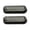 Black, variant on 2 Pack Invisible Wall Hooks Foldable Kirsite Construction 55lb Load Bearing Home Storage