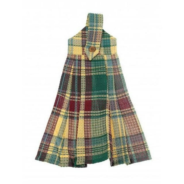 Mr. MJs Trading AG-36261 Hanging & Tie Button Towel, Kargil