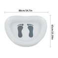 thumbnail image 2 of WIFKLSIIPG Inflatable Swimming Pool Foot Bath Portable Foot Bath Suitable for Swimming Pool Entrance Ladder Swimming Pool Foot Washing, 2 of 3