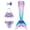 Purple Pink Blue, variant on Girls Mermaid Tails Two-Piece Swimsuit Set, Little Girls 3-9Years