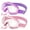 02-Purple & Pink, variant on Vvinca Kids Goggles with Comfort Fabric Strap, Kids Swim Goggles Wide View Anti-Fog/UV No Leaking Swimming Goggles for 3-14