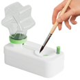 thumbnail image 1 of Herramienta limpiadora de brochas de pintura para niños – Enjuagadora de brochas con botella en forma de estrella Herramienta de limpieza para enjuagadora de brochas de pintura (verde), 1 of 5