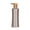 Khaki-A, variant on Beautynvta Soap Dispenser, 500ml Plastic Hand Soap Dispenser for Bathroom, Dish Soap Dispenser for Kitchen, Reusable Liquid Lotion Containers Bottle