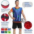thumbnail image 4 of 6 Packscrimmage Vests Jersey Compatible With Soccer Basketball Hockey Adult, 4 of 5