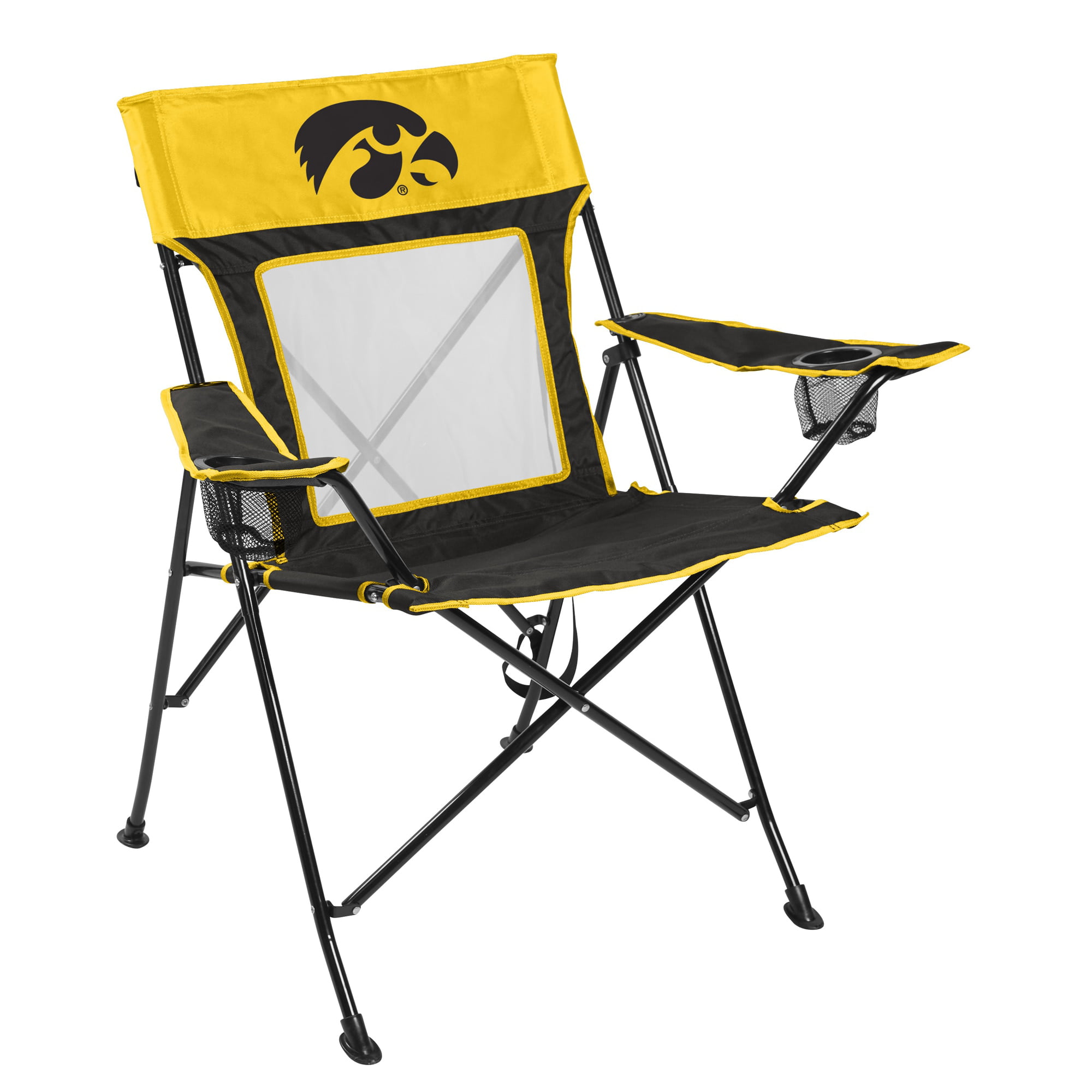 NCAA Iowa Hawkeyes Coleman Folding Chair With Carrying Case 
