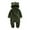 Z2 Army Green, variant on Krdevn Winter Thermal Snowsuit for Baby Girls Insulated Jumpsuit with Hood Outdoor Warm Snow Wear Padded Romper,Fall Clothes,Size:9-12 Months