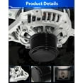 thumbnail image 5 of YZHIDIANF Alternator, Upgraded High Output Alternator 31100-5X6-J01 for ACURA Ilx 2016-2022 Tlx 2015-2020 2.4L GAS, for HONDA Cr-V 2015-2019 2.4L L4 GAS, 12V 135Amp, Replace OE# 21154 400-52475R, 5 of 9