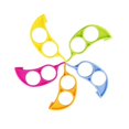 thumbnail image 4 of 1PC Creative Orange Peelers Lemon Slicer Fruit Stripper Plastic Easy Slicer Peeler, 4 of 5