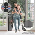 thumbnail image 3 of Magnetic anti-mosquito and fly door curtain, 90*200cm anti-mosquito and fly door curtain, living room balcony door anti-insect curtain (black) - Yvan, 3 of 3