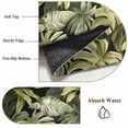 thumbnail image 6 of 6'x9' Area Rugs, Summer Green Leaf Indoor Outdoor Area Rug for Living Room Bedroom, Botanical Watercolor Tropical Plants Washable Bathroom Rugs Kitchen Floor Carpet Mats Home Decor Aesthetic, 6 of 8