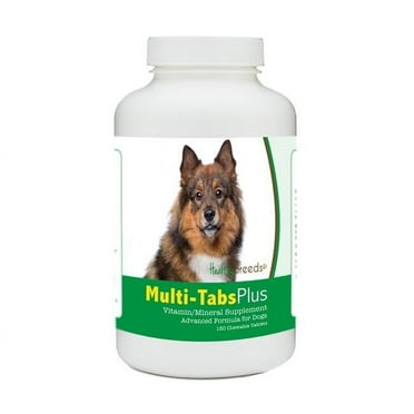 Healthy Breeds 840235176060 Eurasier Multi-Tabs Plus Chewable Tablets - 180 Count