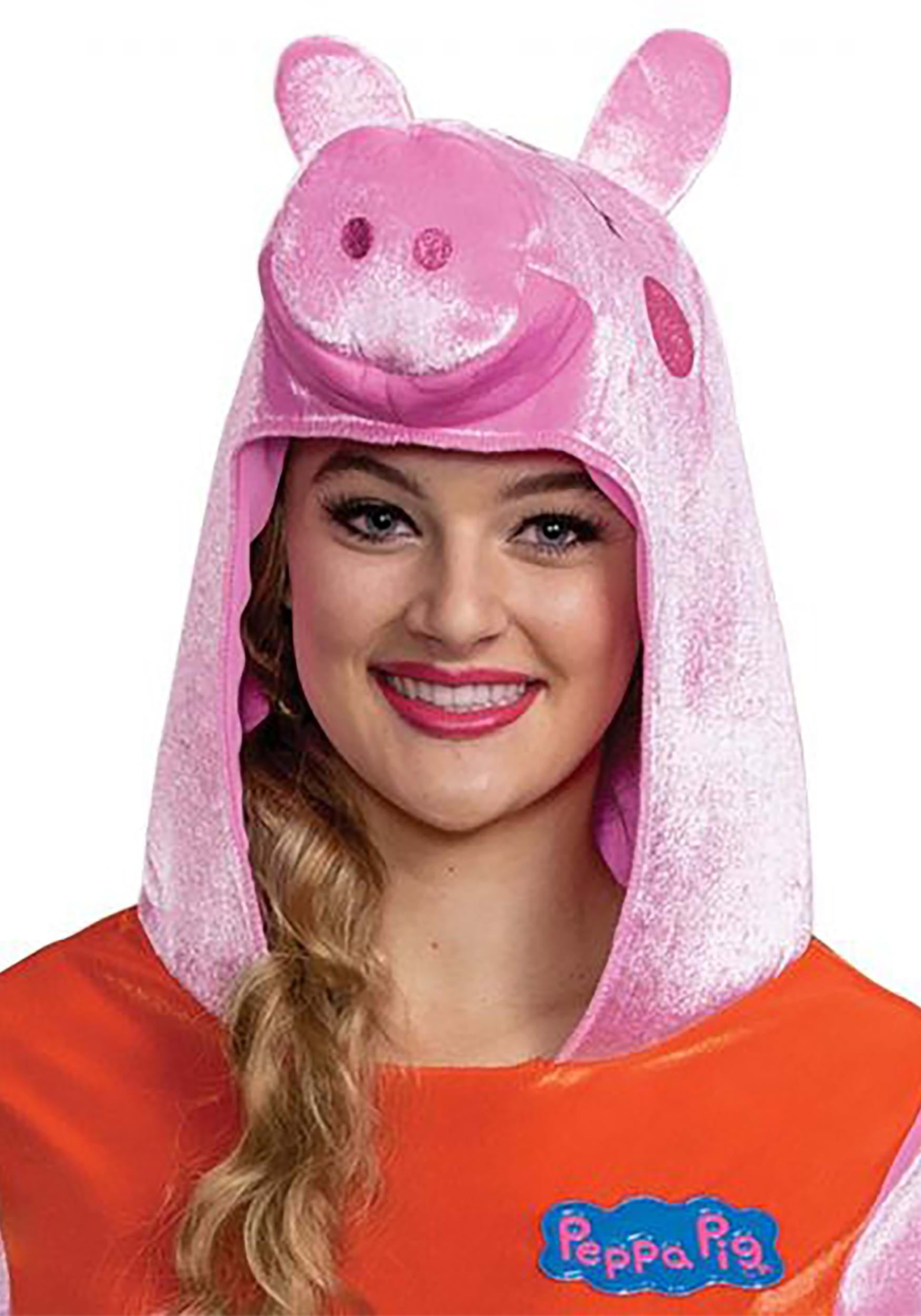 Disguise Costume Deluxe Uomo Daddy Pig (Peppa Pig) – Taglia X-Large Con Pancia, Cappuccio E Coda - 4