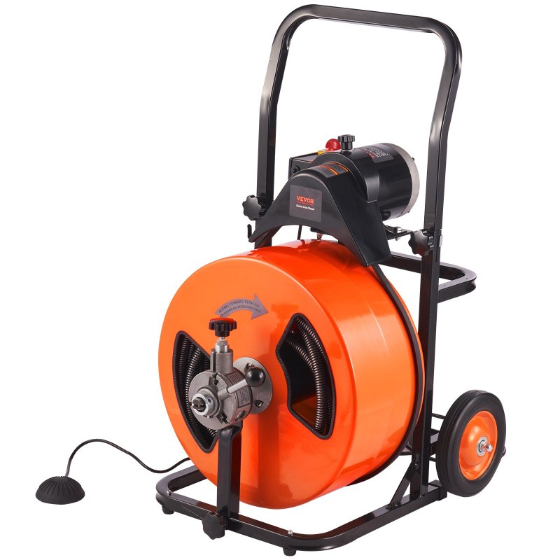 General Pipe Cleaners Mini-Rooter Drain Machine - 1/3 HP With 75 Ft Cable