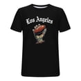 thumbnail image 5 of Mens Football T-Shirts Short Sleeve Rugby Printed Graphic Tees Summer Top Crewneck Casual Sport Funny Tshirts (XL, Black), 5 of 5