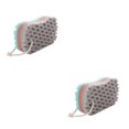 thumbnail image 4 of Billuyoard Esponja de baño Exfoliante Cepillo de baño Limpiador de masaje Removedor Hidratante de niños Depuradores de baño Tipo 3 Tipo 3 2piezas, 4 of 6