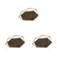 thumbnail image 5 of Yuarrent Geometric Jewelry Plate Tray for Jewelry Dish Cake Dessert en Fruit Type1, 5 of 6