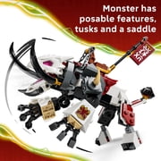 LEGO NINJAGO Zilvar and Grimtak the Dragon Beast - Building Toy for Boys & Girls, Ages 7+ Dragon Action Figure with 3 Minifigures - Gift for Birthdays - 71863
