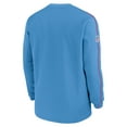 thumbnail image 3 of Men's Nike Light Blue Tennessee Titans Alternate Logo Coach Long Sleeve Top, 3 of 3
